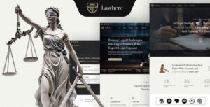 Lawhere - Lawyer & Attorney WordPress Theme