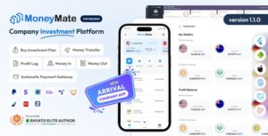 MoneyMate - Company Investment Platform Full Solution