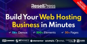 ResellPress – Web Hosting & WHMCS WordPress Theme for Resellers