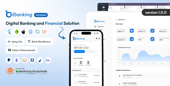 iBanking - Digital Banking and Financial Solution