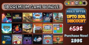 18 HTML5 Games Mega Bundle - Construct 3