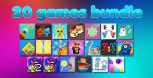20 Games Bundle - Html5 (Cosntruct3, C3p)