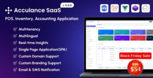 Acculance SaaS - POS, Inventory, Accounting SaaS Application
