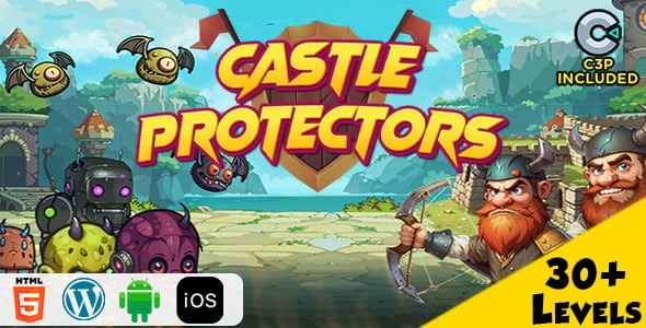 Castle Protectors HTML5 Construct 3 Game