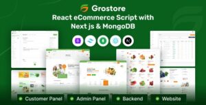 Grostore - React eCommerce Script with NextJs & MongoDB