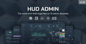 HUD - Next.js 15 Bootstrap Admin Template