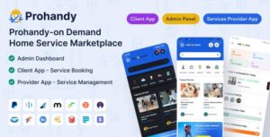Prohandy - On-Demand Handyman & Home Service Provider Marketplace Platform