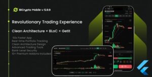 Bicrypto Mobile - Fully Native Flutter Mobile App for Bicrypto