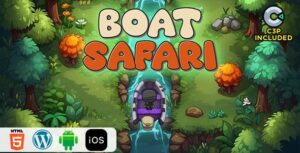 Boat Safari HTML5 Construct 3 Game