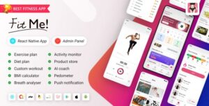 Fitness App : React Native Gym App Frontend + Laravel Backend