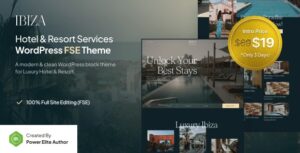 Ibiza – Luxury Hotel & Resort FSE WordPress Theme