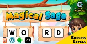 Magical Saga HTML5 Construct 3 Game