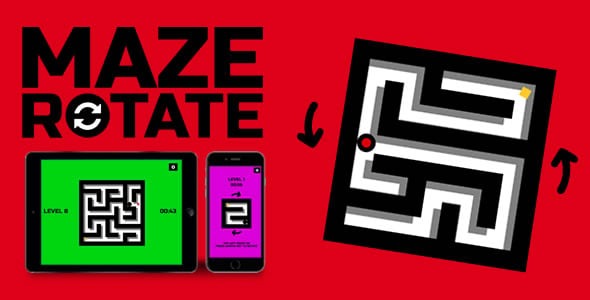 Maze Rotate - HTML5 Game