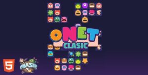Onet Classic Cartoon - HTML5 Game (Phaser 3)