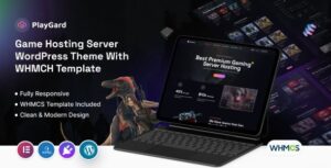 Playgard - Game Hosting Server with WHMCS WordPress Theme