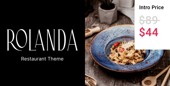 Rolanda - Restaurant WordPress Theme