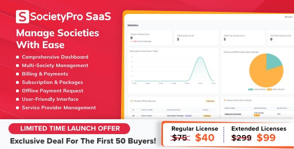 SocietyPro Saas - Society Management Software
