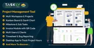 TASKLY SaaS – Project Management Tool