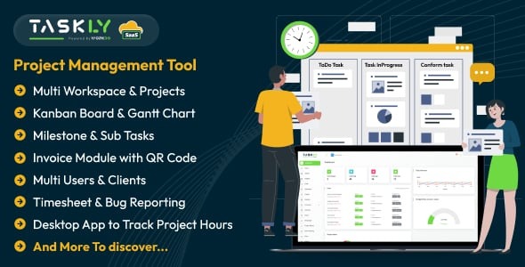 TASKLY SaaS – Project Management Tool