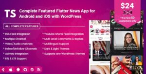 Top Stories - Flutter | WordPress News App with RSS Feed