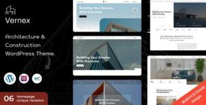 Vernex - Architecture & Construction WordPress Theme