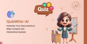 AI Powered Quiz Generator - QuizWhiz AI - Built With Laravel