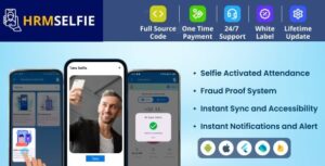 HRM with selfie attendance system