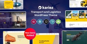 Kariez - Transportation & Logistics WordPress Theme