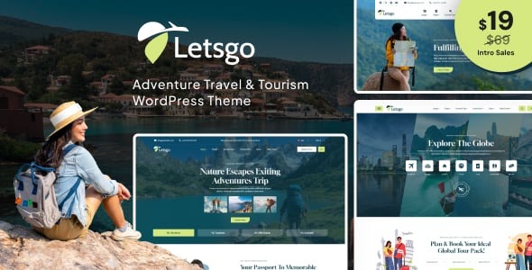 Letsgo - Adventure Tour & Travel WordPress Theme