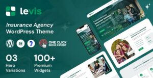 Levis - Insurance Agency WordPress Theme