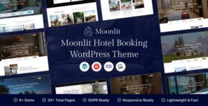 Moonlit - Hotel Booking WordPress Theme