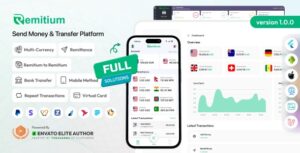 Remitium - All-in-One Send Money & Wallet App (Web + Mobile)