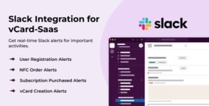 Infy vCard SaaS – Slack Integration Add on