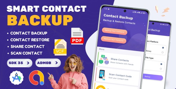 Smart Contact Backup & Restore
