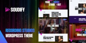 Soudify - Recording Studios WordPress Theme