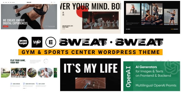 Sweat - Gym & Sports Center WordPress Theme