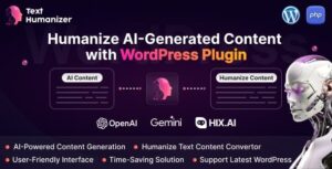 TextHumanizer - WordPress Plugin for Humanize AI-Generated Content