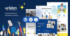 Uclean - Cleaning Service WordPress Theme