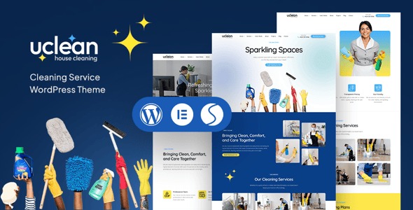 Uclean - Cleaning Service WordPress Theme