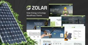 Zolar - Solar Energy WordPress Theme