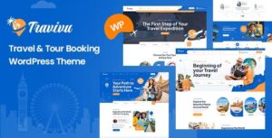 Travivu - Travel & Tour Booking WordPress Theme