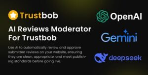 AI Reviews Moderator For Trustbob