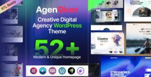 AgenRiver - Creative Digital Agency WordPress Theme
