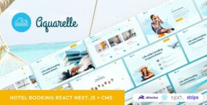 Aquarelle - Hotel Booking NextJs Directus CMS Template