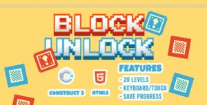 Block Unlock Pixel Game HTML5 Construct 3