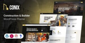 Conix – Construction WordPress Theme