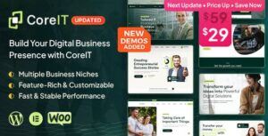 Core IT – Corporate & Consulting Business WordPress Theme