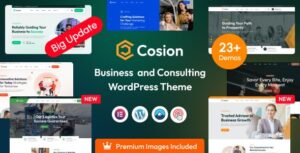 Cosion - Business Consulting WordPress Theme