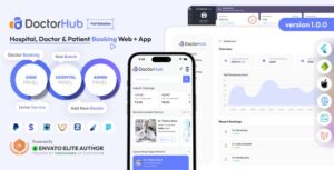 DoctorHub – Hospital, Doctor & Patient Booking Full Solution