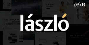 Laszlo - Creative Agency & Portfolio WordPress Theme